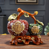 Large capacity piggy bank Desirable piggy bank Apple large lucky creative opening gift Adult adult piggy bank