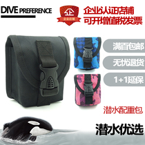 Gearpro diving counterweight bag underwater waist bag storage bag diving storage bag thickened new leakage hole