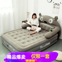 Inflatable bed household single air mattress double thickened inflatable bed cartoon cute folding tatami mattress