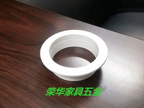 Table countertop threading hole Plastic threading cover outlet hole Furniture thread hole cover decorative ring 50mm white