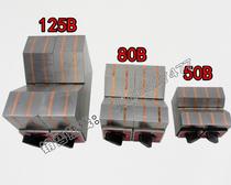 Magnetic V-shaped frame KVM-50B Triangular V-shaped block Magnetic V-shaped block High-precision V-shaped frame ferromagnetic V-shaped iron