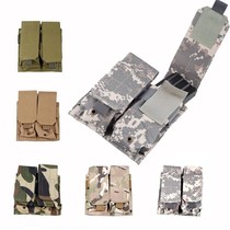 Military fans CS tactical double bag Miscellaneous bag Molle combat vest accessory bag outdoor mens waist hanging bag set with bag
