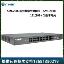 Package out Hangzhou Hangzhou Sanhui SMG2030-1E1 digital relay voice gateway 30-way digital interface phone