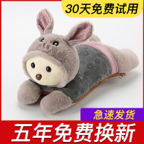 Explosion-proof hot water bag rechargeable warm water bag warm baby plush cute removable cartoon hot Treasure Girl hand warmer