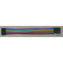 Kingst logic analyzer measuring Channel 9p color cable TL09 silicone cable cable can be attached to clip