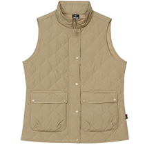 Noshilan vest Lady autumn and winter outdoor New Leisure stand-up collar warm sports anti-splashing utility vest