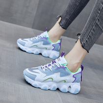 Tide brand 2021 summer season new womens shoes ins wild fashion sports running shoes indoor fitness daddy shoes