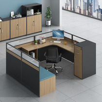 Dawn furniture high cabinet desk staff table and chair folding rest bed screen staff partition card holder with lunch bed