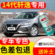 Nissan 14 Daixuan Comfort Paint Pen Tungsten Steel Grey Shining Stone Black Auto Paint Repair Pearlescent Pearl White Self Painting Grey