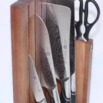 German Shuangli Ren knife 7-piece knife set Kitchen household full set of stainless steel kitchen knife bone cutter scissors
