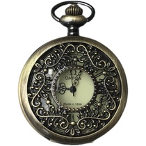Pocket watch copper watch automatic mechanical watch antique pure copper antiques old-fashioned old chain old watch collection New Mini