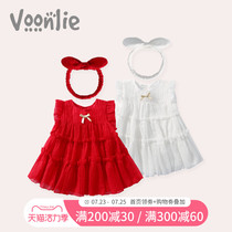 Where hunting girl baby dress summer dress 2021 new foreign style baby princess skirt summer childrens year-old dress