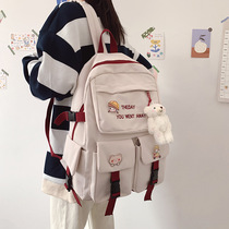 French counter MK ZAREA backpack 2021 new cute middle school student school bag bag female college tide