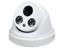 Dual light hemisphere camera infrared array hemisphere HD 1200 line AC AC24V surveillance camera