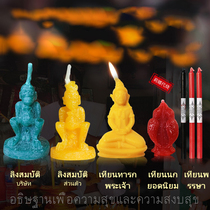 Lina Thai candle Buddha brand valve painted version of the bird treasure Monkey Huyuan candle businessman Hu Tao flower eloquence