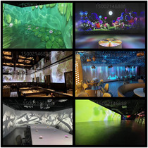 Immersive 3D holographic internet red restaurant KTV script Kill CAVE Space interactive projection hardware software fusion