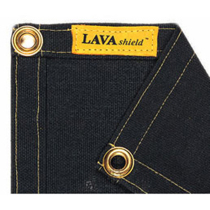 Werth 50-2466 50-2468 50-2472 lava shield 23 A black glass fiber welding protection