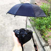 Camera rain and sun umbrella hot boot cover with small umbrella SLR micro single Sony Canon Fuji dust cover