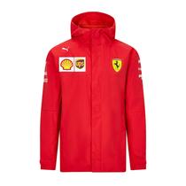2021 Racing F1-Ferrari Team Jacket Hooded Windbreaker Jacket PM 