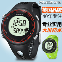 Polygon Pedometer Watch Sports Smart Bracelet Student adult Elderly Walking running wrist watch Waterproof