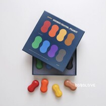Like cute peanuts ~ Korean goober safe crayon natural soybean educational early education toy
