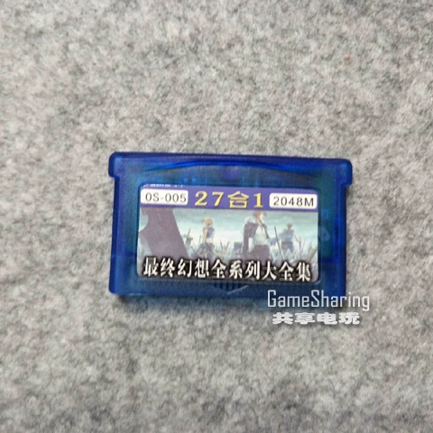 GBA Game Card Final Fantasy Reversing Рефери для установки Maze Royal Cavaliers Chip Chip Record OS-005