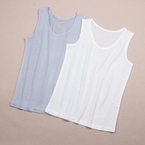 Day single children true silk vest mulberry silk underwear inside wearing baby vest Summer boy big boy hit bottom thin