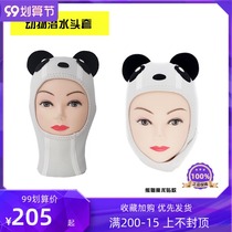 Little panda cute cartoon diving headgear animal modeling diving headgear hat 3mm diving cap spot