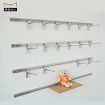 Socks display rack wall-mounted mobile phone accessories adhesive hook shelf small jewelry display rack hanging wall underwear shelf