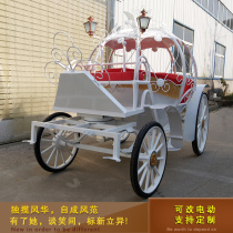 New products European-style small Princess Pumpkin Wagyu Wedding photo Film and TV Props Scenic carriage Passenger Sightseeing Carriage