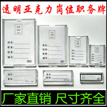Yagek acrylic a4 paper card slot wall advertising sticker public notice board display board billboard photo name