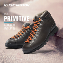 SCARPA Scapa Italy imported origin mens warm fashion casual shoes head layer cowhide outdoor shoes women