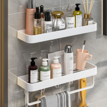 Bathroom shelf-free punch toilet hanging towel rack toilet toilet toilet toilet toilet wall hanging towel bar