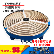 Industrial grade super power high temperature flat concave resistance furnace soup large size porridge heat preservation electric heating furnace