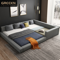 Two-child family parent-child bed A family of three or four tatami beds master bed 3 meters super large nano-technology cloth bed