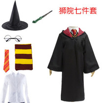 Harry COs Potter Hermione same dress full costume Gryffindor scarf tie sweater skirt wand