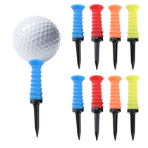Golf new elastic ball nail TEE soft rubber sleeve ball nail Elastic soft ball nail limit resistance ball accessories