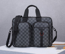 New mens Utility briefcase single shoulder inclined cross handbag N40278 High quality version Business computer bag