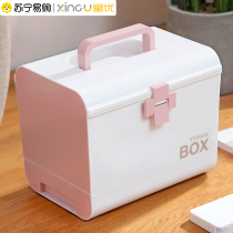 Star Superior 727 Medicine Box Home First Aid Box Home Dress Emergency Medicine Box Medical Box Large Number Medicine Containing Box