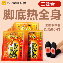 Warm Foot Sticker Female Foot Warm Sticker Anti-cold Sticker Baby Sticker Self-heating Palace Winter q Fruit (893)