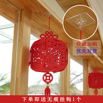 Wedding decoration living room corridor hanging decoration creative happy character hollow three-dimensional pendant wedding room bedroom decoration wedding supplies