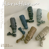 Five Folded Umbrella Mini Folding Umbrella Parasols Summer Small Portable Sunscreen Anti-UV Women parasol