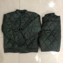 Cotton pants set cotton padded jacket cotton trousers cold area cotton clothes cotton trousers warm and cold cotton clothes
