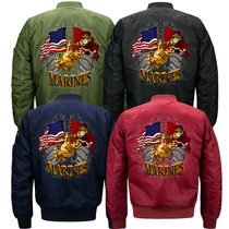 18 years new Ma1 Air Force flight jacket American Marine Marines jacket ma-1 Army fan