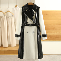 Counter synchronization a few ● Fashion design sense long sleeve windbreaker trend frontier with coat 2021 autumn new womens clothing