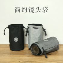  Lens bag Micro single camera bag Protective bag Barrel SLR thickening storage Canon Nikon Sony Fuji etc