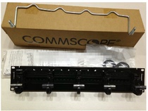 New CommScope Super Class 5 24 standard distribution frame CommScope 2U distribution frame with wire loop over test