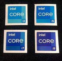 New Intel Intel CPU 11th Generation Core i5i7i9 Label Notebook Desktop PC Sticker
