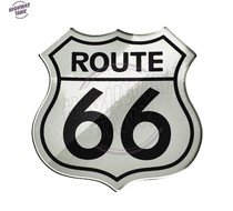 Highway 66 Harley retro motorcycle modified car stickers Car stickers Scratch stickers Waterproof reflective decals