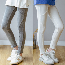 CUHK girl beats bottom pants high elastic girl outside wearing 2022 spring autumn white net red yoga tight baby long pants